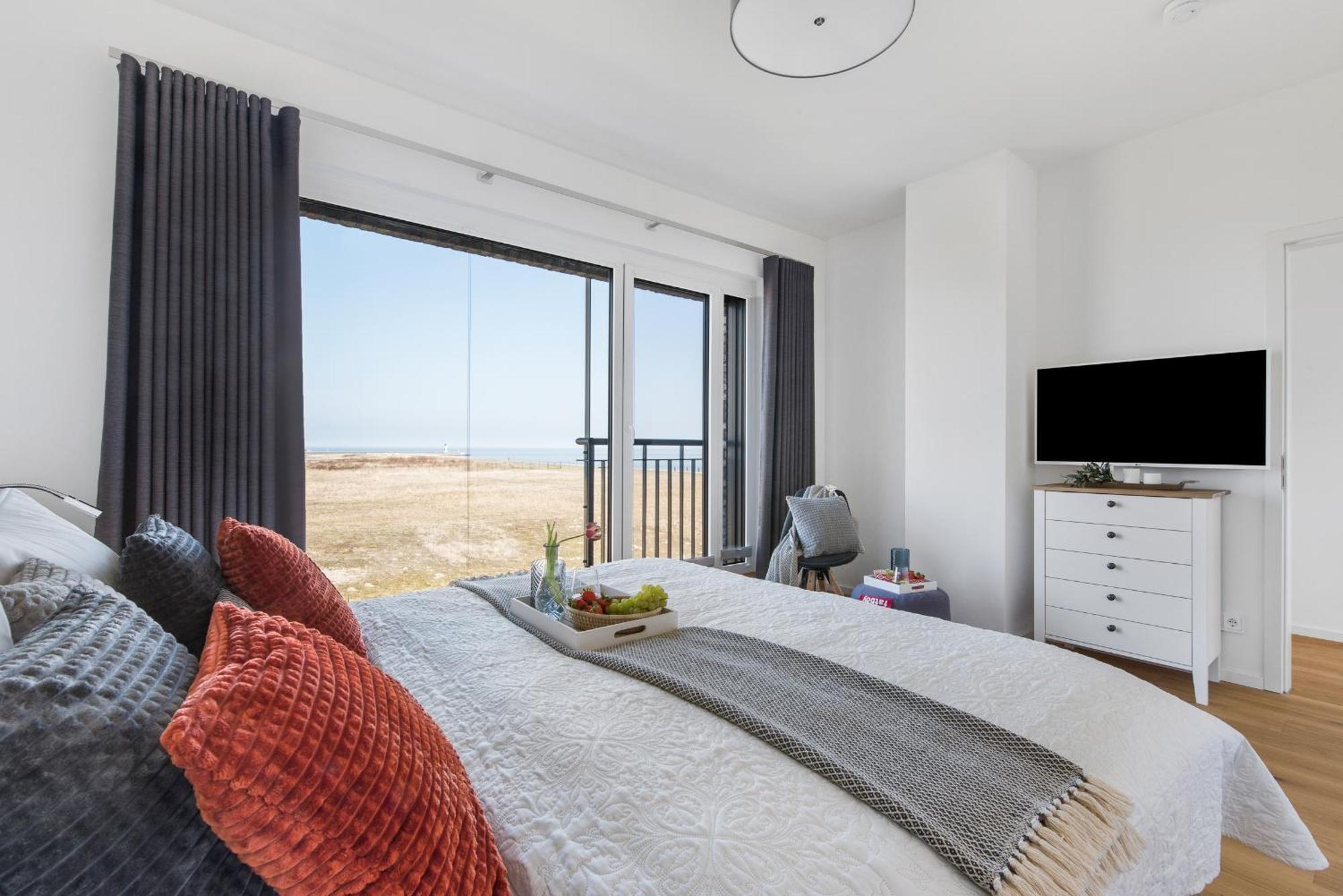 Villa King Erste Lage, Dachterrasse, Meerblick, Carport, Kamin, Sauna, Terrasse, Aussenrolllaeden Ольпениц Экстерьер фото