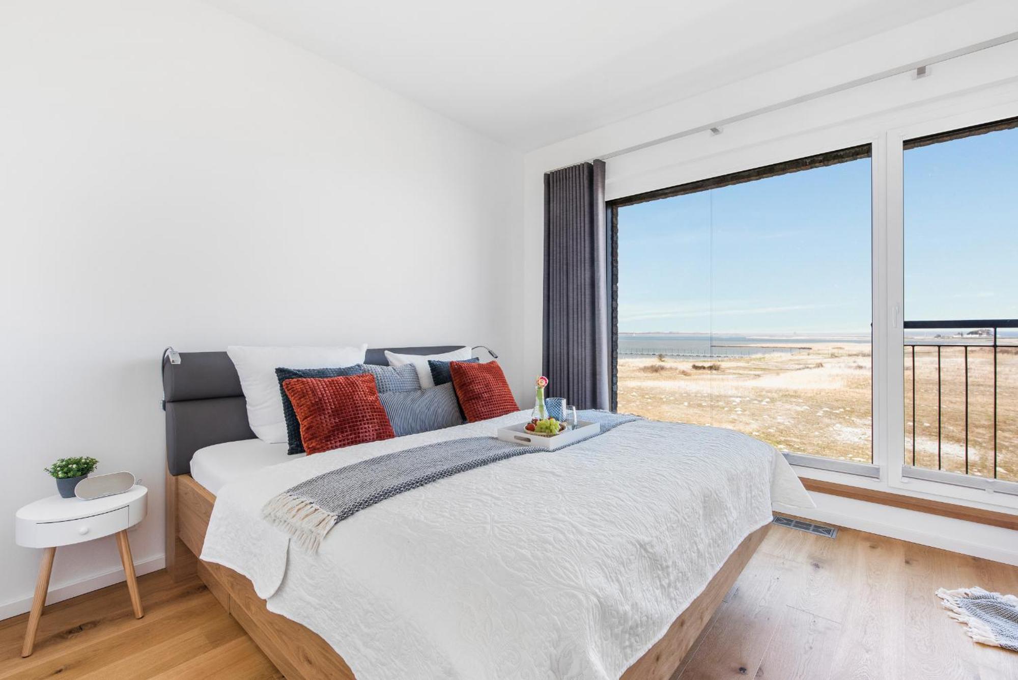Villa King Erste Lage, Dachterrasse, Meerblick, Carport, Kamin, Sauna, Terrasse, Aussenrolllaeden Ольпениц Экстерьер фото